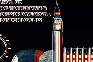 tubbs adreena and lucy dive into orgy with double doggystyle licks. huge tits and curvy asses ride pussies in british stockings deepthroat.