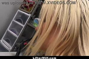 Hey, if shoplifter milf Slimthick Vic lets guard fuck her in garage, problems vanish