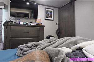 mommy figures out a way to get the chores done at home