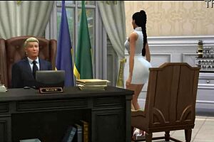 Kim K Presidential Pussy Sex Unleashed in Wild Outdoor Encounter