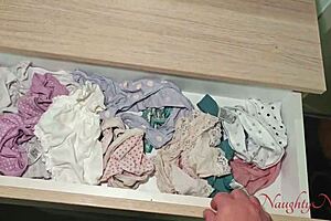 Hey, my step-mom caught me with her panties in my pocket while I was in the shower