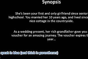 Conversational-Emoji The honeymoon - day 1 - taking off - part 1 - ai illustrated leather dream