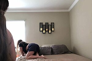 Spanish Foreign Exchange Student Experiences First Threesome With Big Tits Milf And Teen