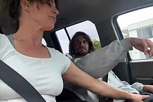 Stepmom ends up getting fucked hard right before her therapy session starts.