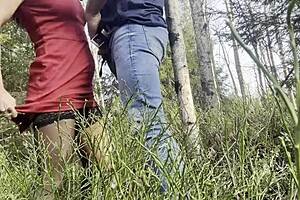 Public Fuck With Huge Cock In Deep Forest