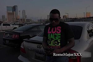 rome major cums on cher adele's bouncy bubble ass