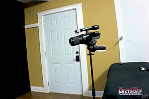 Brunette Cutie Sabrina Masturbates And Sucks Juicy Cock! Gets Jizzed With Facial Cumshot In Pov!