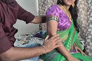 साहब जी चोदो मुझे as maid screams for brutal pussy lick and creampie from owner outdoors.