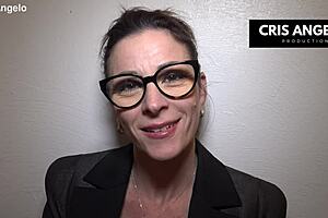 Kyara Nyx and Cris Angelo piss after work