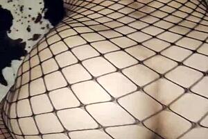 Anal Creampie Surprise with Milf Secretary in Stockings