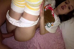 My Stepfather Woke Me Up With His Big Cock