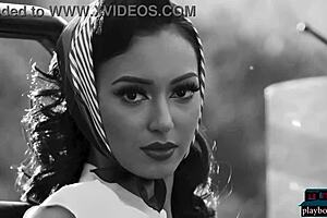 Mixed race petite 18+ Asian babe Alexandra appears in a young solo softcore video.