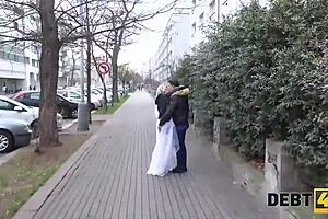 Hey, that Debt4k loan manager is offering the bride a way to clear her debt