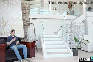 Red Bbw Milf Stepmom Lauren Phillips Taking Taboo Ride On Stepsons Big Dick