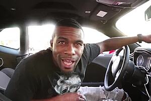 Rome Major oils up that bouncing ass on redhead Thick Red for intense pussy fucking. She orgasms hard in lingerie with her big tits shaking wildly.