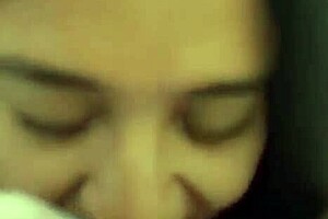 Aurora Estelar gets filled with creampie in real homemade sex as curvy Mexican housewife takes mature fucking on bed.