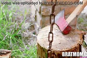 Truth or dare heats up Shalina Devine and Alex Chargers intimate date into taboo pov fun with big tits milf in bedroom game.