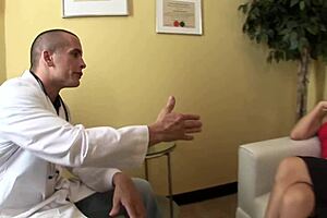 so this doctor just starts fucking the patient in the hospital, leading to quickie moans and orgasms