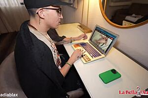 latina goddess gets ass worship rimming anal doggystyle licking with big ass spreading dripping cum on ass dirty talk 😍🍑