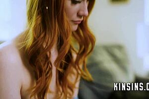 Scarlet gets her womanhood training from the family in this wild 4some session with mommy and others.