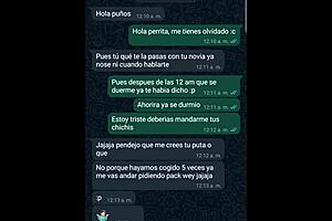 Finally my friend lets me record her in casual mature web chat.