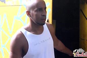 Cleo Cadillac Moans as Muscular Borracheiro Pounds Her Pussy Deep with Big Cock Force!