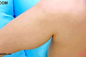 Striking red-haired milf beauty reveals her sexy petite body on sofa during casting interview with massage vibes 😍✨.