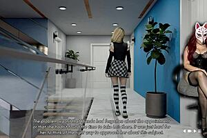 Watch Petite 18+ College Girl in Cosplay Game!