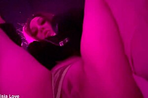 hey check this horny italian milf artemisia love flashing shaved pussy outdoors at night 😏🌙