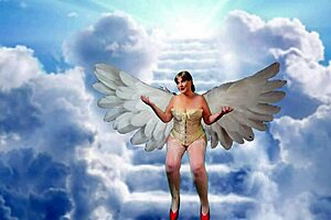 Granny Carmen Angels heavenly creampie fuck session