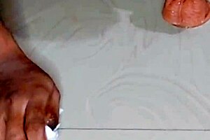 cute latina caged sissy cuckold fucked