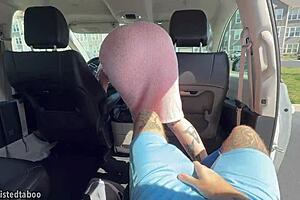 i accidentally came in my pants while step mom drove me to soccer with her big tits out