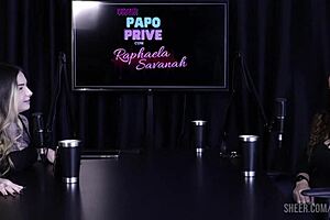 The best moments from Charlottye's private chat with Raphaela Savanah featured in part 1 on Sheer Red.