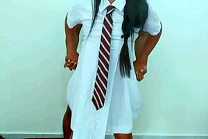 i fucked my girlfriend hard after school in tight pussy riding close up