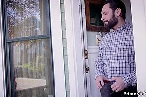 Step mom punishes blonde teen 18+ with kinky group mommy lesbian bdsm gagging deepthroat bondage 😈