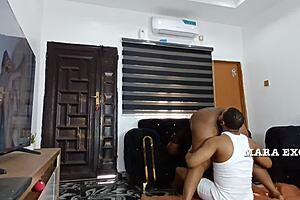 Fat ass ebony milf mara exotic takes bbc in doggystyle hard fuck with deepthroat and face cum