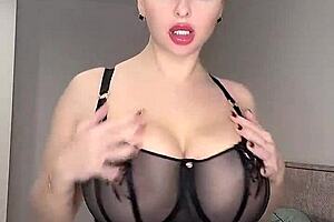 What underwear do you want to fuck me in, black or white with my big natural tits?