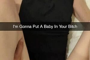 Breed me daddy - ovulating cheating milf wife fucked on snapchat