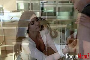 I feel so bad for stepson with his dick issue, but stepmom Becky Bandini and stepsister Katya Rodriguez help out in this emotional fantasy.