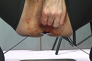 Strawberry Sliding into My Big Beautiful Vagina for Intense Pleasure!