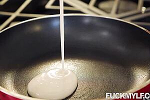 Busty housewife Phoenix Marie encounters a big cock surprise in high-definition reality. Her petite big ass handles the hardcore action impressively.