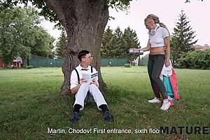 Who Wins the Seduction in Mature4K Waiting Game with Czech Cougar?