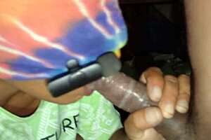 hey, i gave my girl friend land in her muh with hindi audio during bath time