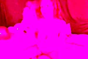 italian milf artemisia love smoking solo naked on bed playing with juicy boobs and pussy 🔥