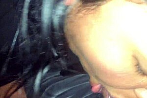 single mom sucks my dick in a taxi cruising lima streets