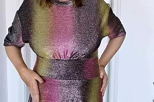 granny handles titty fuck and blowjob leading to cumshot on her huge tits