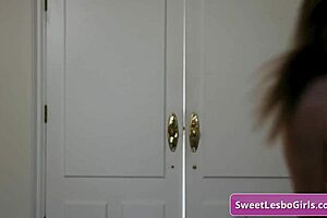 Gorgeous Natural Busty Blonde Milf Seduces Teen Brunette In Wet Lesbian Encounter