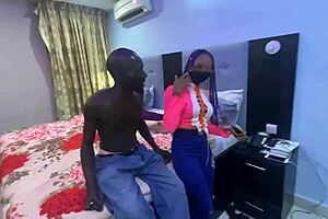 Old Man Orders Petite Prostitute To Hotel Room For Intense Fucking Session