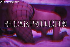 Monster dick slams tight pussy at gloryhole. Wife cheats with huge cock, getting creampie in homemade amateur video.