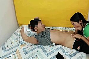 I love when my latina colombian stepsister with big ass gives blowjob to my big black cock